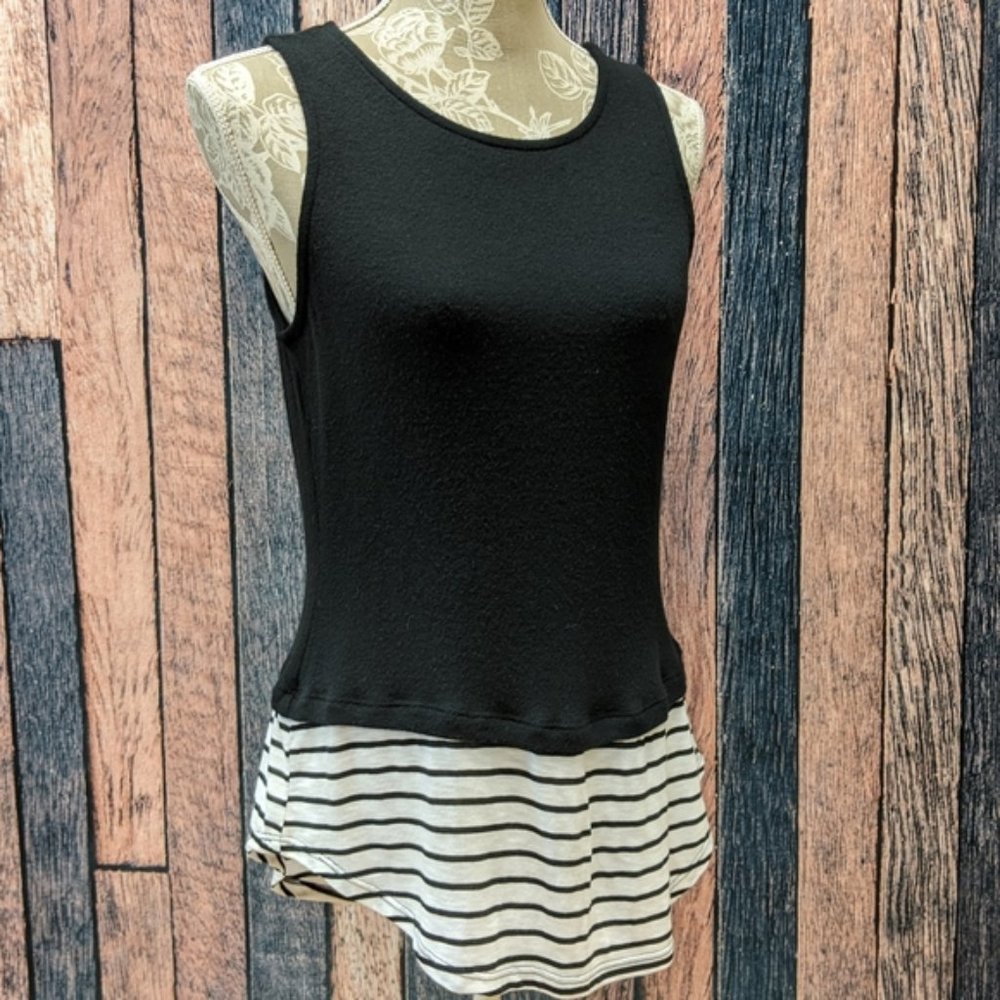 Red Haute Black Tank